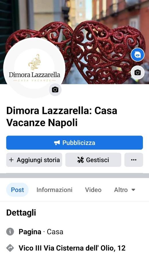 Apartamento Dimora Lazzarella Nápoles Exterior foto